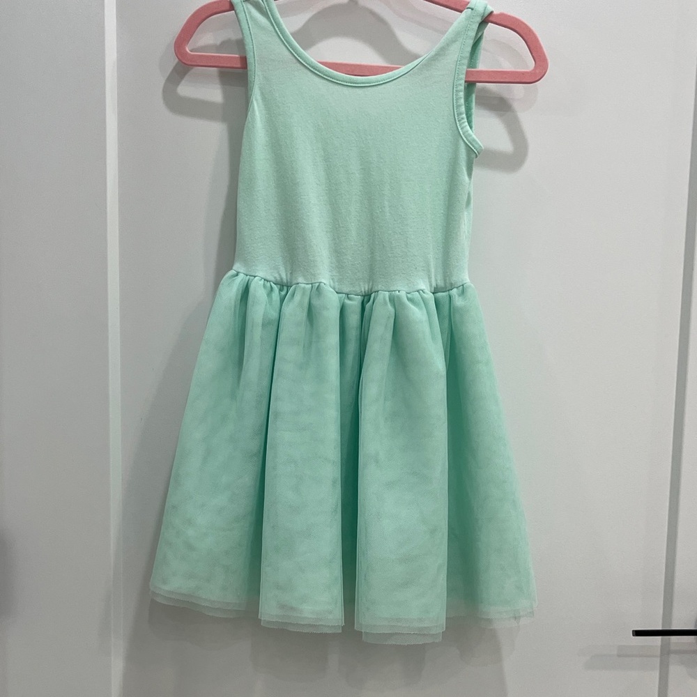 Old Navy teal tutu dress for girls - Sleeveless Kids Dress